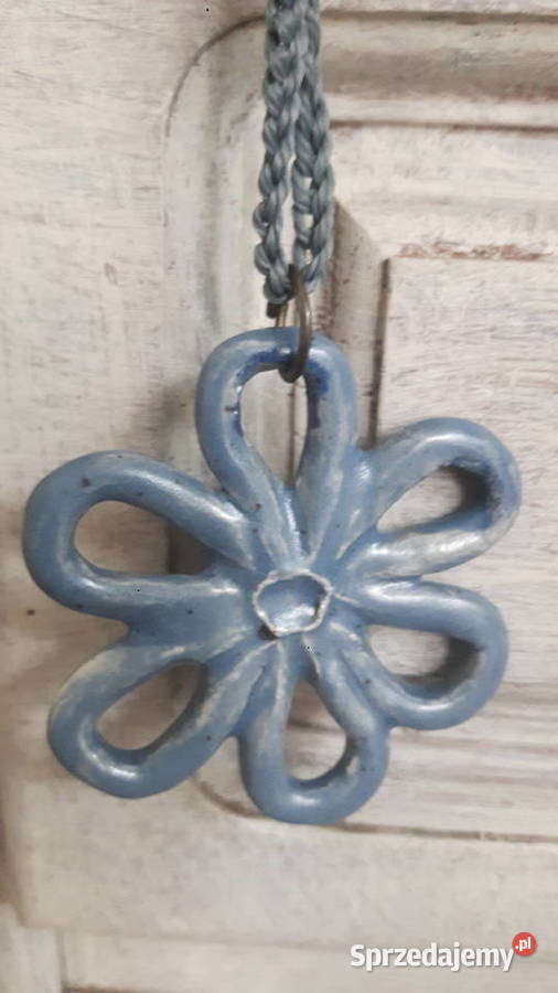 Naszyjnik ceramiczny ręcznie wykonany Otwock