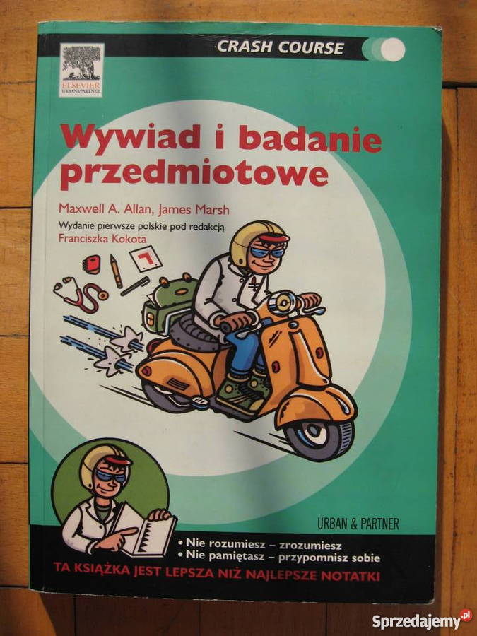 Crash Course Wywiad i badanie przedmiotowe medycyna, nauki medyczne Książki i Podręczniki Kraków