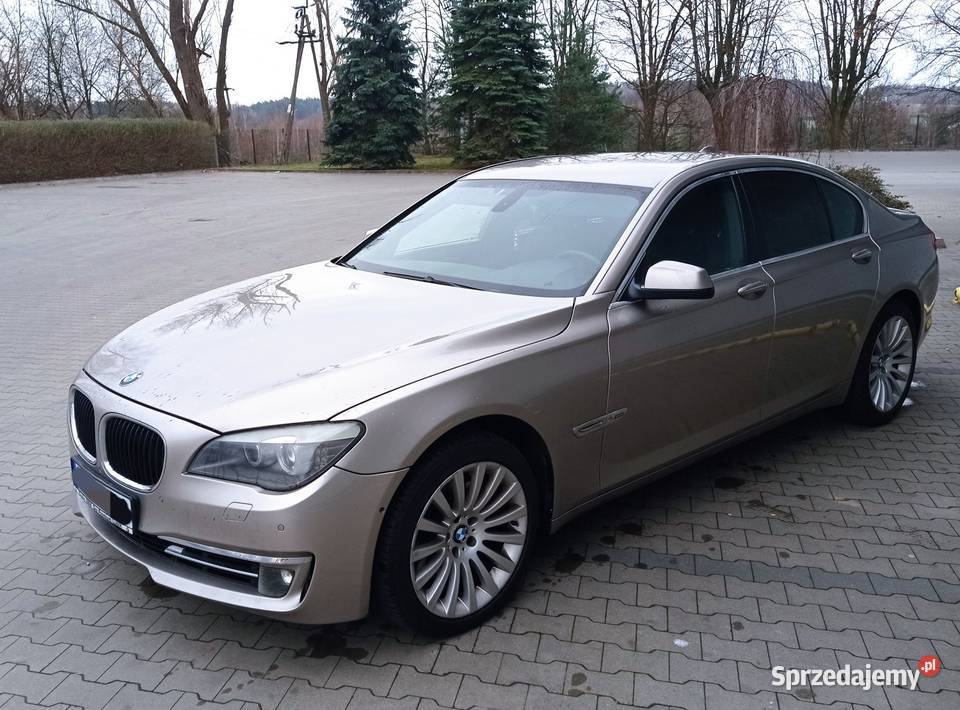 BMW 7 740d F01 Polski Salon Zadbana Zamiana 306KM Seria 7 łódzkie Rawa Mazowiecka