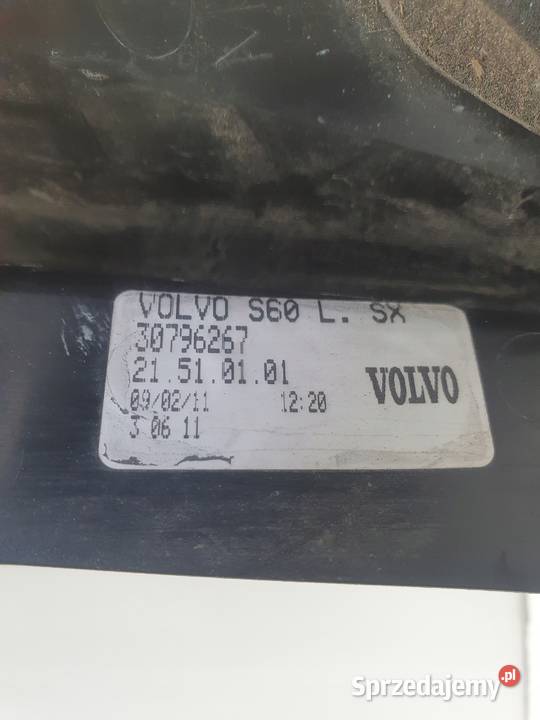Volvo S60 II 1013r TYLNIA TYLNA LAMPA LEWA lewy Janów sprzedam