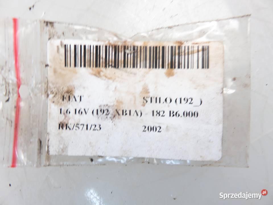 2x TARCZA HAMULCOWA TYŁ FIAT STILO 16 16V