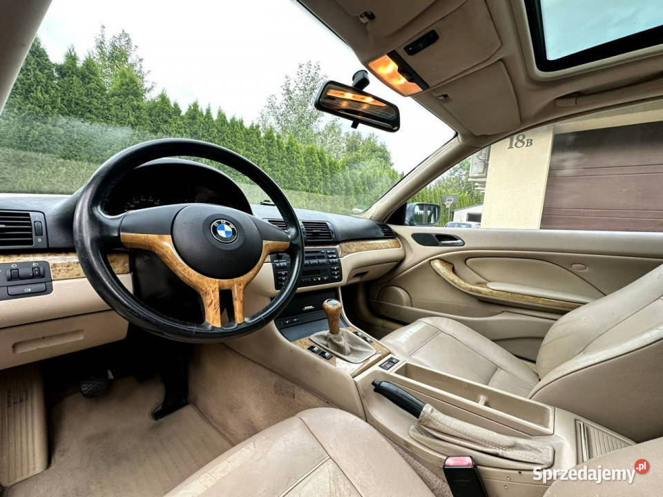 BMW 318 BMW 318ci Coupe e46 20 Skóra Niski 143KM dolnośląskie sprzedam