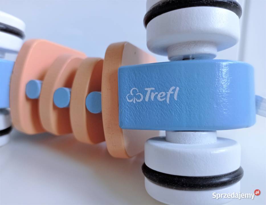 Drewniana zabawka króliczek wędrowniczek Trefl Katowice