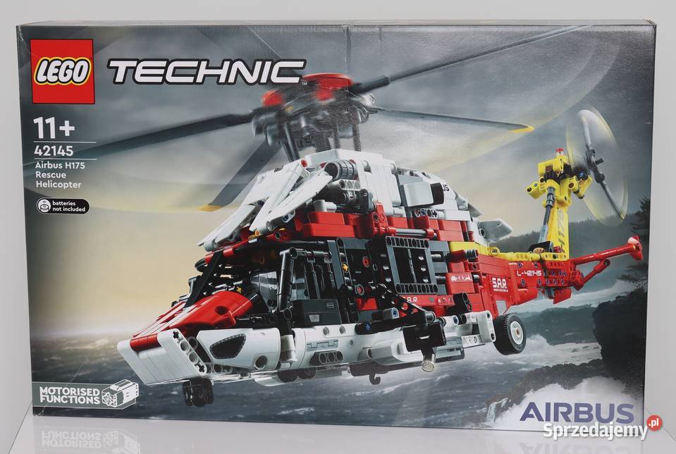 LEGO Technic 42145 Helikopter ratunkowy Airbus Dla Dziecka śląskie Rybnik sprzedam