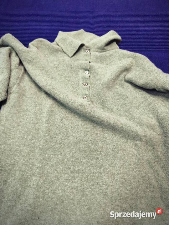 Jasnozielony sweter polo Gdańsk