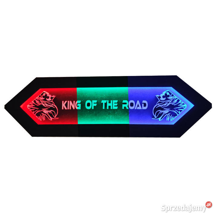SCANIA Orzeł Tablica LED Panel 3D Ekoskóra Logo kujawsko-pomorskie Tur