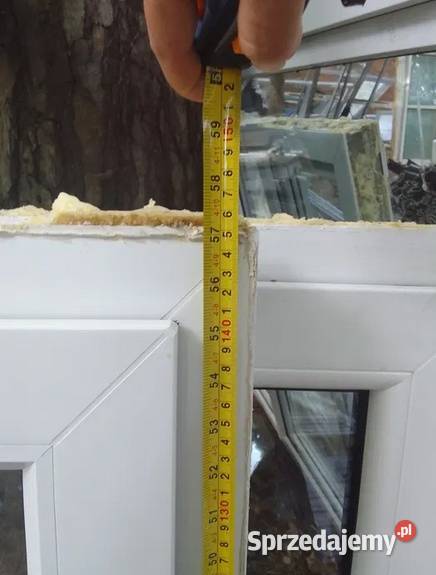 Okno pcv 88 x 146 880 x 1460 mm Warszawa sprzedam
