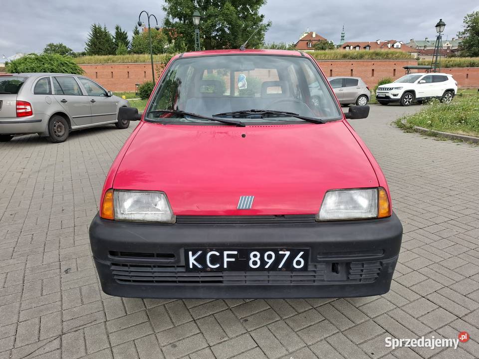 Fiat Cinquecento 900 benzyna 1994 czarne tablice Zamość