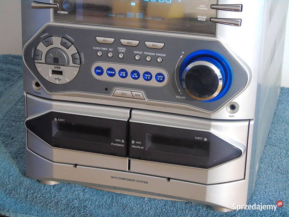Wieża Universum USB mp3 RDS CD AUX DOSTAWA Wieże i miniwieże