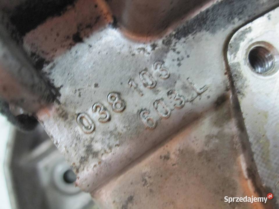 AUDI SKODA 18 T AUQ 180 miska olejowa 038103603L osobowe Pozostałe