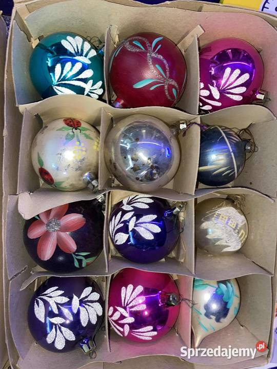 bombki choinkowe PRL do uzgodnienia
