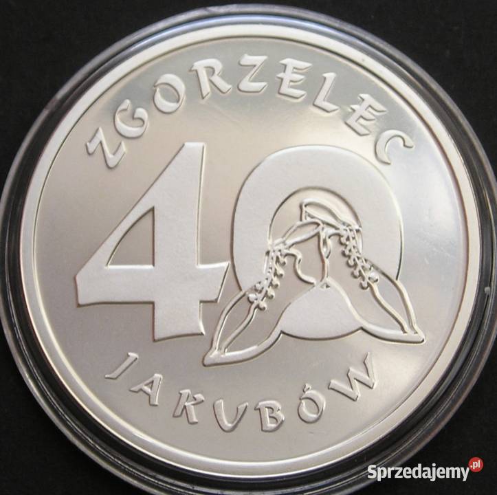 POLSKA 40 JAKUBÓW 2008 ZGORZELEC SREBRO STAN Łódź