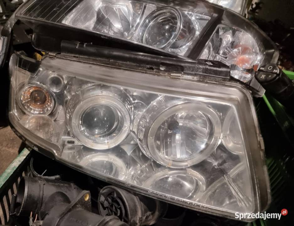 lampy przednie soczewkowe tuningowe vw passat B5 Bodzentyn