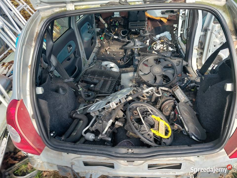 Sprzedam czesci renault clio 2 15dci podkarpackie Krosno