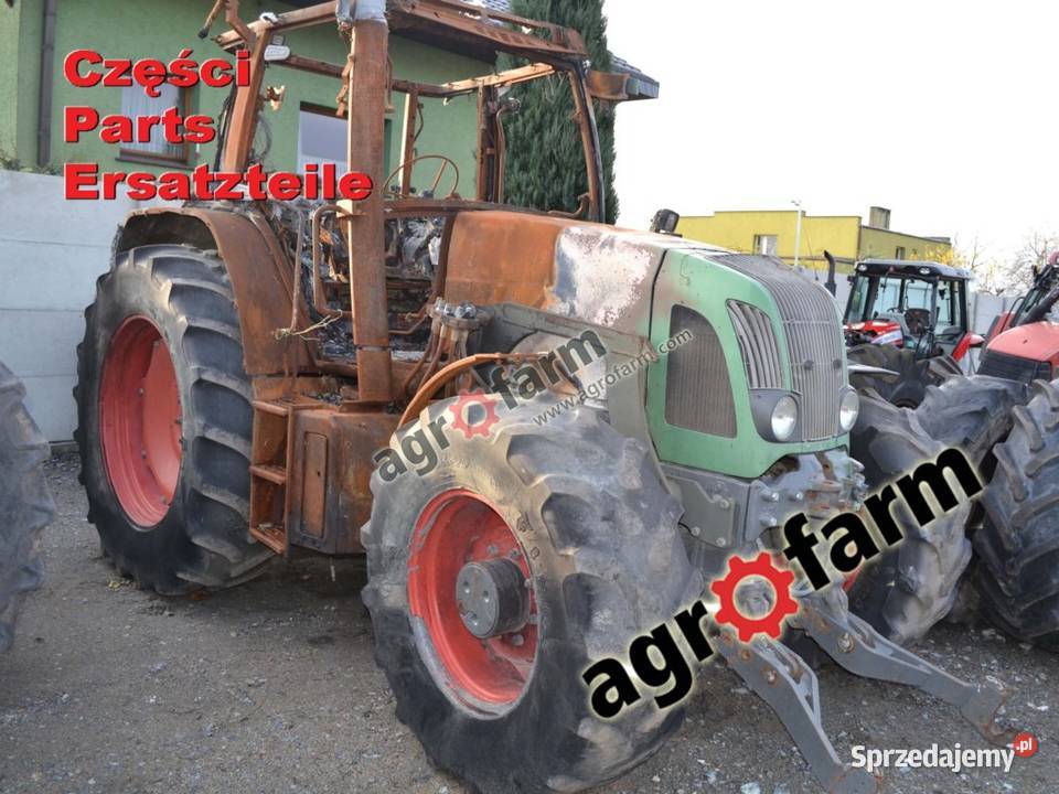 Fendt 410 Vario części skrzynia biegów zwolnica Byków