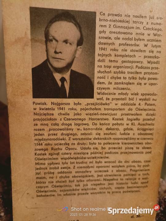 Sobański książki Ucieczki oświęcimskie Rok wydania 1980 Warszawa