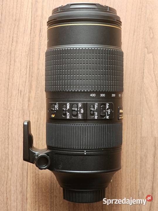 Obiektyw Nikkor AFS 80400 F4556G ED VR Katowice sprzedam