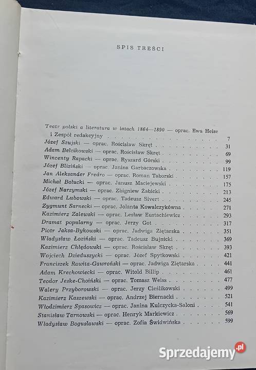 Literatura polska w okresie realizmu i Koźminek