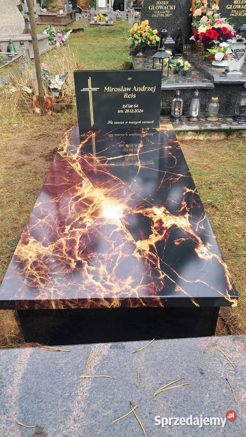 NAGROBKI POMNIKI Z KOMPOZYTU Nowe Grodziczno