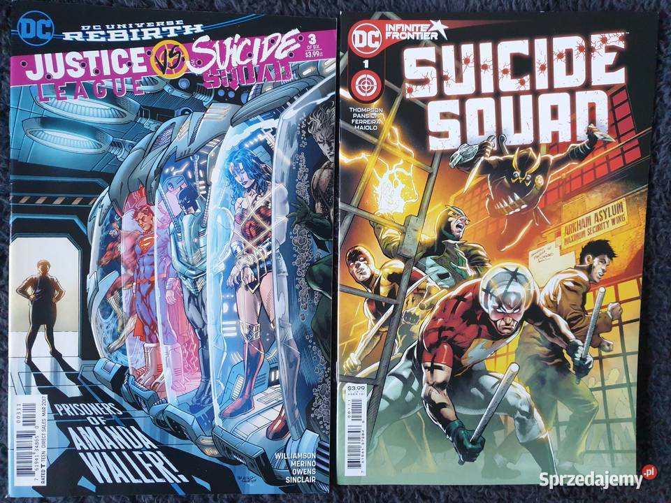 Harley Queen Suicide Squad zestaw 14 komiksów DC Amerykańskie Komiksy Gdynia