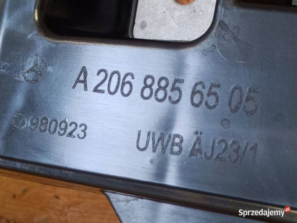 MERCEDES CKLASA W206 ŚLIZG MOCOWANIE ZDERZAKA wielkopolskie Pleszew