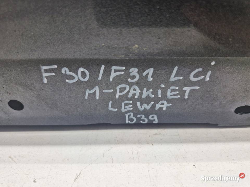 BMW F30 F31 LCI NAKŁADKA LISTWA PROGOWA LEWA Progi