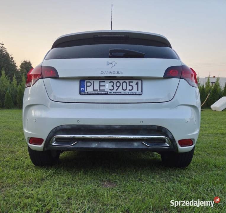 Citroen 16 DS4 2013 biała perła półautomat
