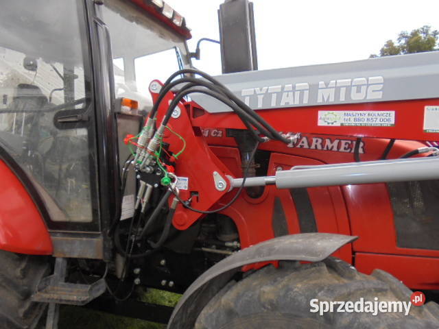 Tur Ładowacz Metal Technik CASE FARMTRAC CLASS nieuszkodzony Tczew