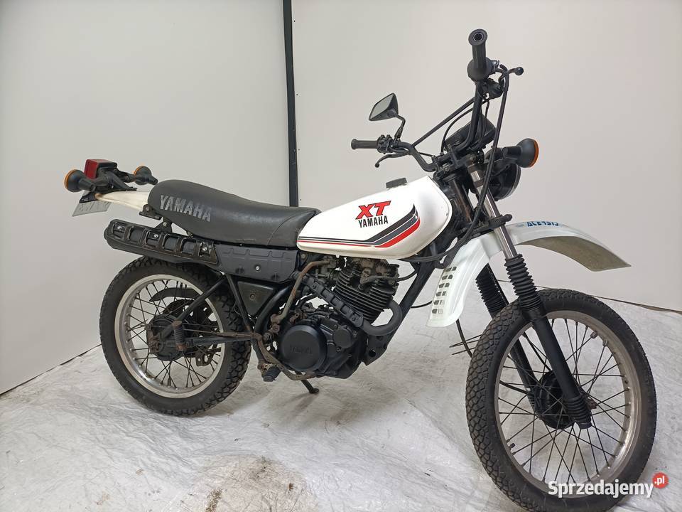 Yamaha XT 250 zarejestrowana 1984r Motocykle, skutery, quady Padniewko