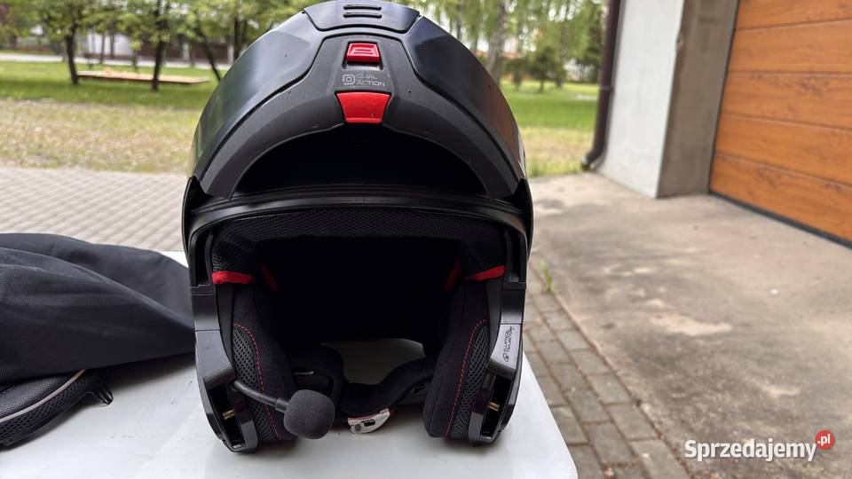 Kask motocyklowy Nolan N1005 Czarny XXL interkom Zelów