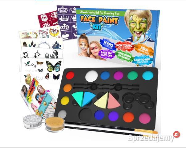 Farby do malowania twarzy dzieci Face Paint Kid Podwilk
