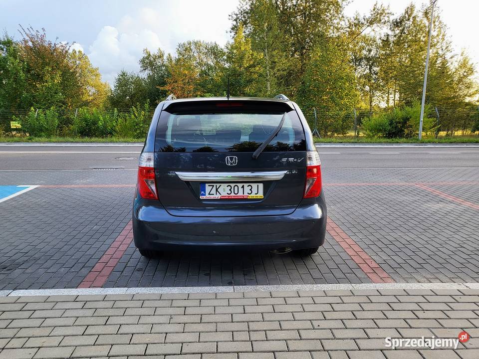 Honda FRV 17 benzyna dużo multimediów rodziny welurowa tapicerka Koszalin