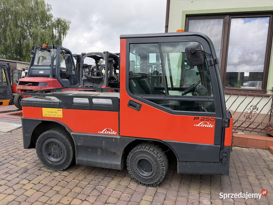 wózek terminalowy LINDE P250 ciągnik elektryczny Linde