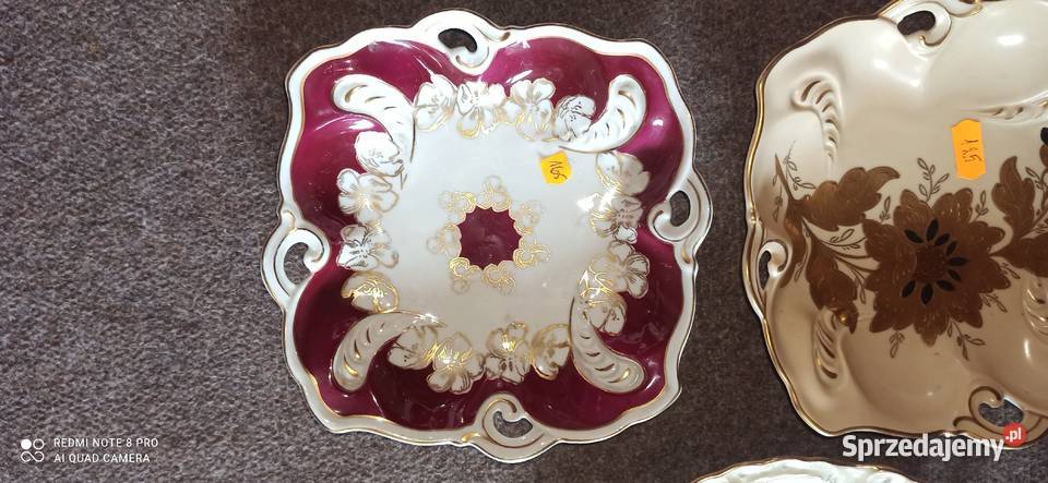 Patera Z ażurem Oskar Schlegelmilch Ręcznie Gdańsk