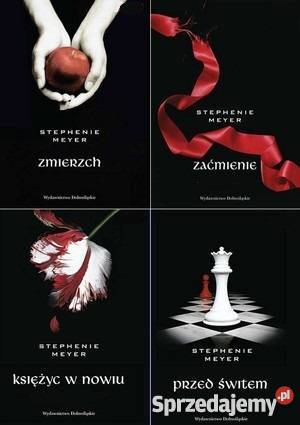 Saga Zmierzch komplet 4 części Żukowo