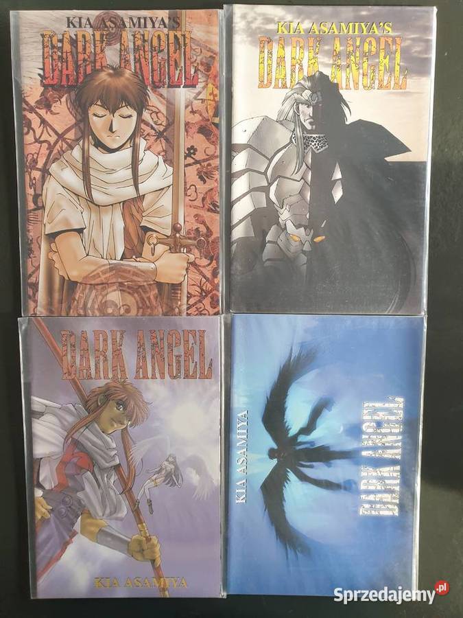 Manga Kia Asamiyas Dark Angel 14 komiksów USA Amerykańskie Gdynia