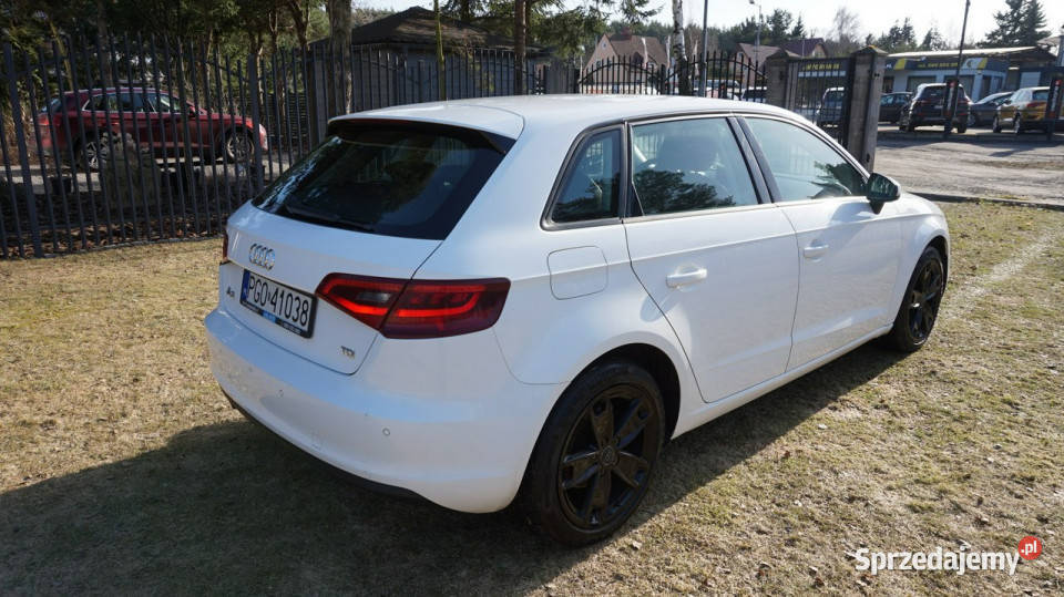 Audi A3 Sportback piękna Gwarancja 8V 2012 kurtyny powietrzne Samochody osobowe Zielona Góra sprzedam