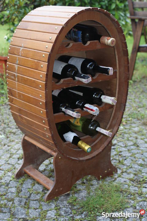 Beczka stojak na wino duży na 13 butelek Warszawa