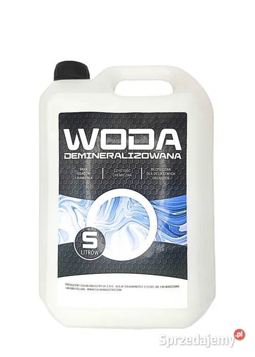 Woda demineralizowana dowolna ilość Warszawa