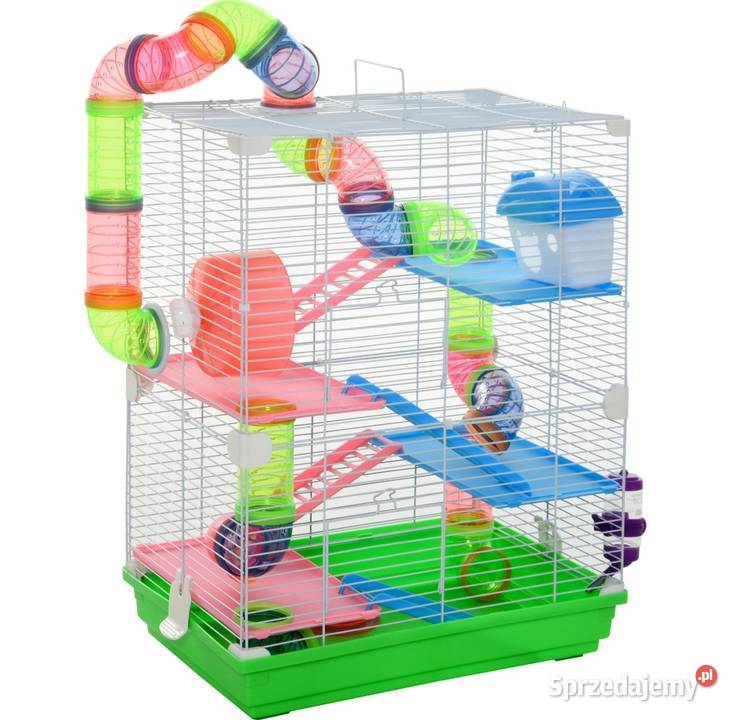 Klatka chomika gryzoni z akcesoriami małopolskie