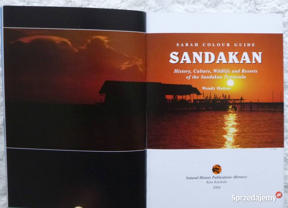 Przewodnik Sandakan Wendy Hutton angielsku mazowieckie Warszawa
