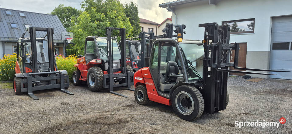Terenowy wózek widłowy Manitou MSi35G Udźwig sprzedam