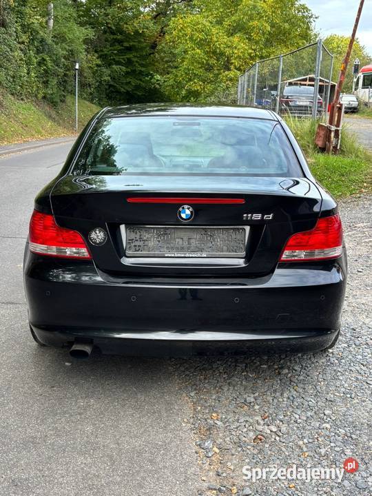 BMW 1 E82 COUPE 118d Bezwypadkowa 6bieg TV 0927 Katowice