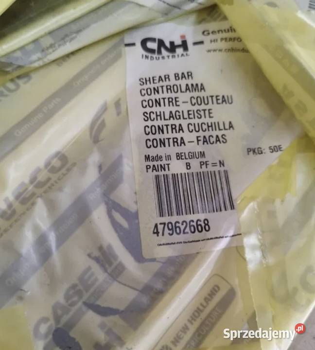 Nóż listwa nożowa tnaca 51421364 case af holland