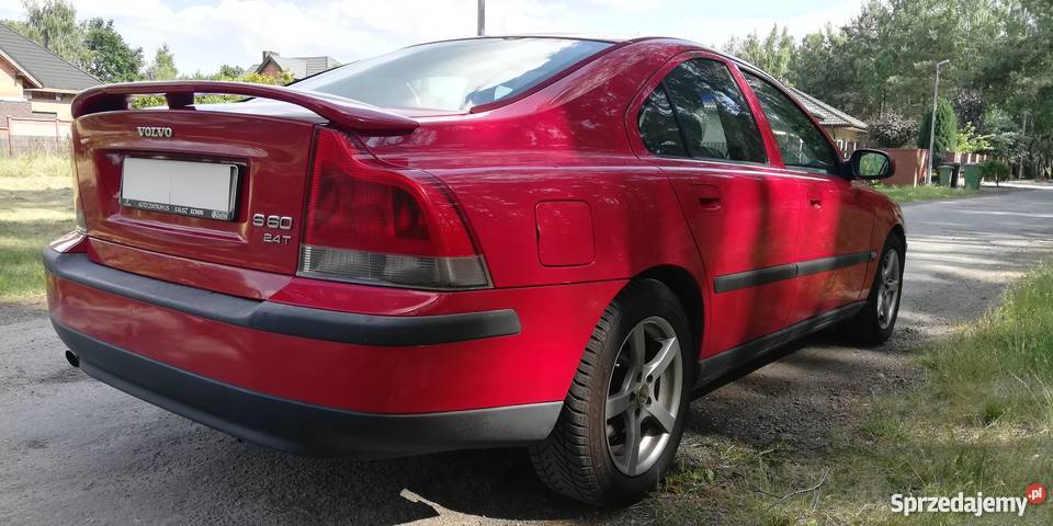 Volvo S60 24 T 2001r BLpg Nowe OC Konin