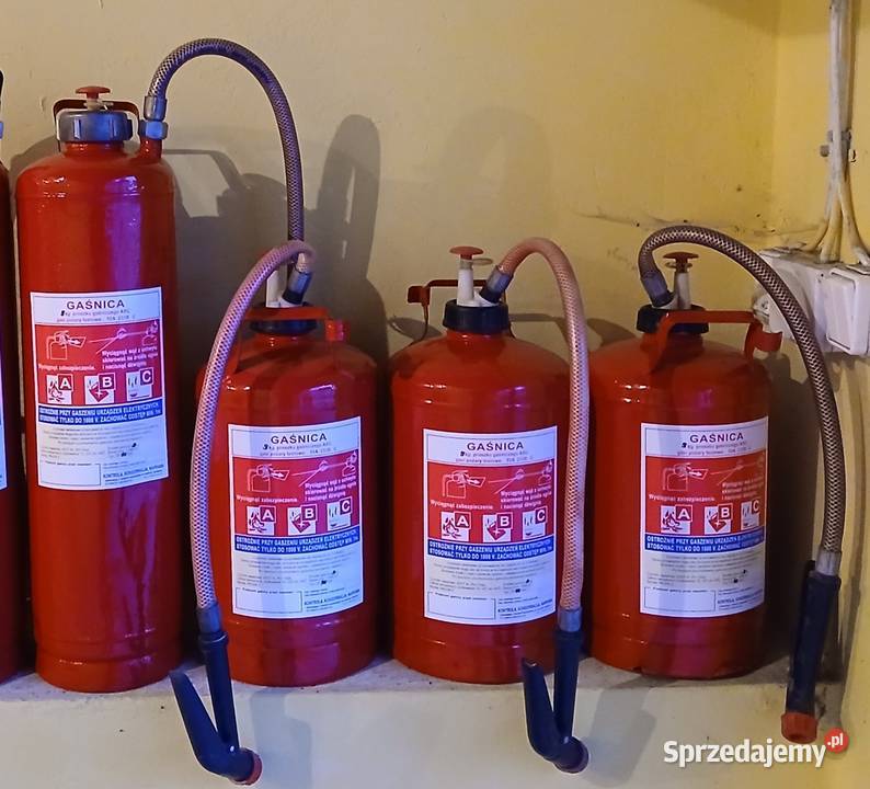 Gaśnica proszkowa 9 sprawna Przeczyce sprzedam