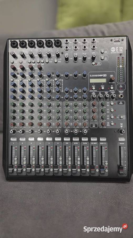 Mikser analogowy RCF E 12 12 kanałów USB DSP FX śląskie Miłość