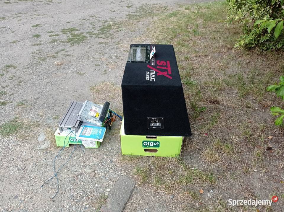 Tuba Skrzynia Basowa Subwoofer MAC AUDIO 500RMS Dzierżoniów