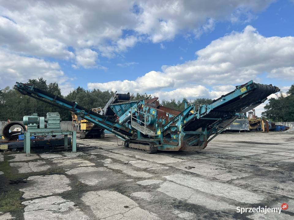 Przesiewacz Powerscreen Warrior 800 Zator