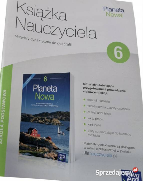 Książka nauczyciela planeta nowa 5 szkoła podstawowa sprzedam
